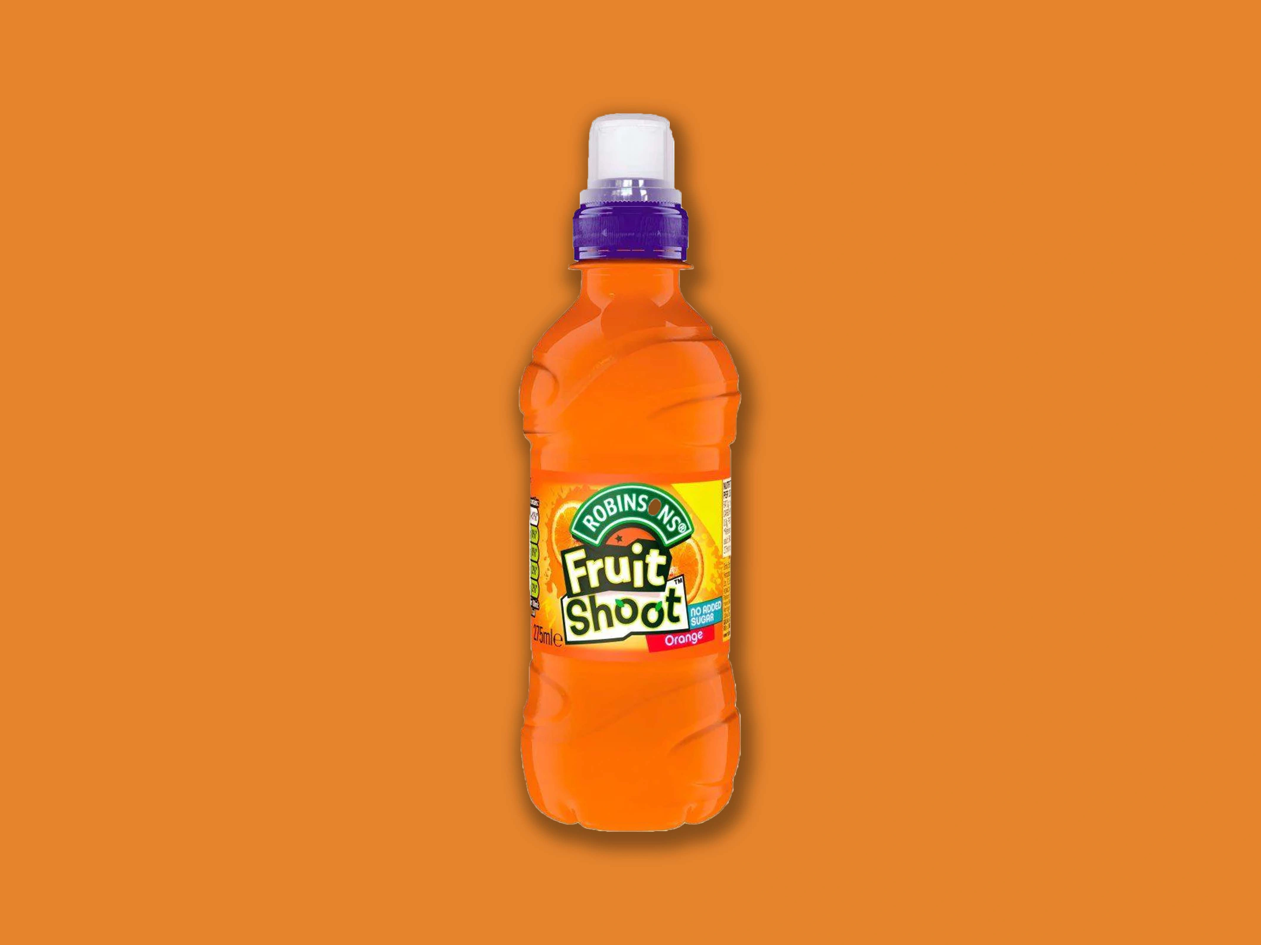 Orange kids drink bottle